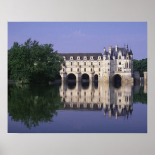 Kasteel van Chenonceau, Loire Vallei, Poster