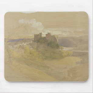 Kasteel van Conway (grafiet, m/c en gouache op pap Muismat