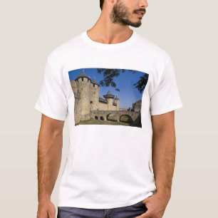 Kasteel van de Graaf, Carcassonne, Aude, Languedoc T-shirt