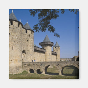 Kasteel van de Graven, Carcassonne, Aude, Languedo Magneet