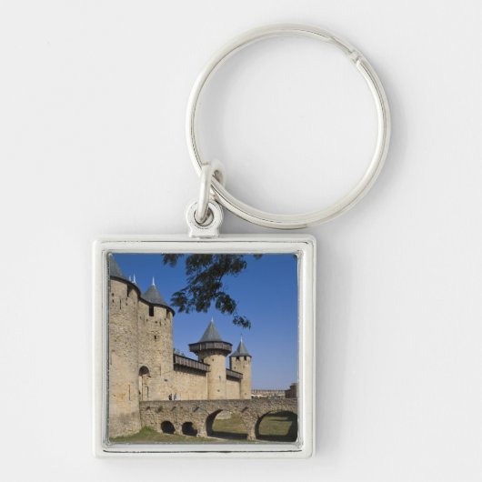 Kasteel van de Graven, Carcassonne, Aude, Languedo Sleutelhanger (Voorkant)