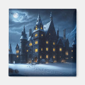 Kasteel van de Hollow Cold Night Magneet (Voorkant)