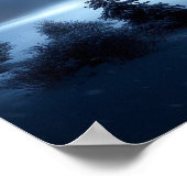 Kasteel van de Hollow Cold Night Poster (Hoek)