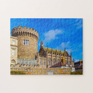 Kasteel van Dublin Ierland. Legpuzzel