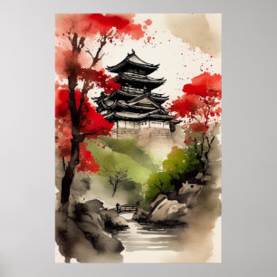 Kasteel van Echoing Hills Poster