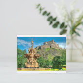 Kasteel van Edinburgh 9082 Briefkaart (Staand voorkant)