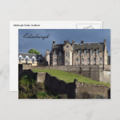 kasteel van edinburgh briefkaart (Voorkant / Achterkant)