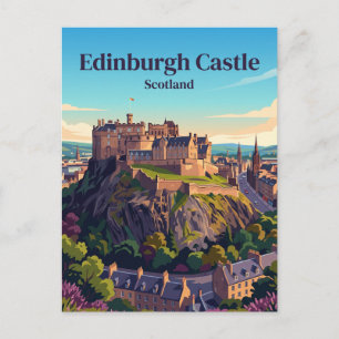 Kasteel van Edinburgh Schotland Briefkaart