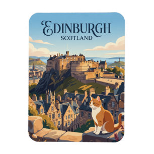 Kasteel van Edinburgh Schotland Magneet