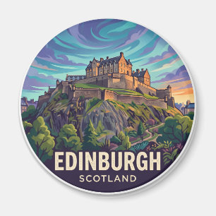 Kasteel van Edinburgh Schotland Magneet