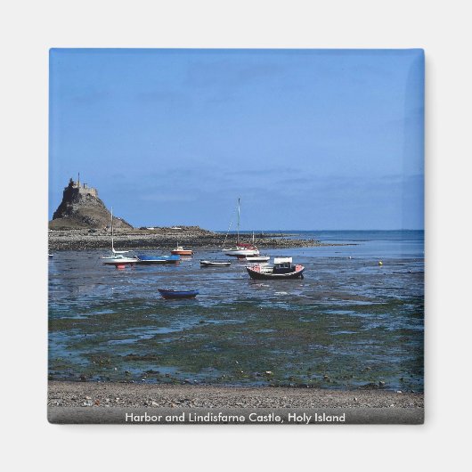 Kasteel van Harbour en Lindisfarne, Heilig eiland Magneet (Voorkant)