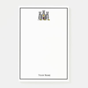 kasteel van Heraldic Emblem - wapenstilstand Post-it® Notes
