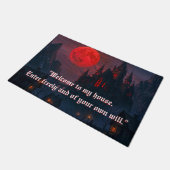 Kasteel van het Bloed van de Vampire Deurmat (Schuin)