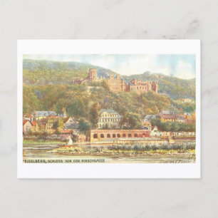 Kasteel van het oude Heidelberg Briefkaart