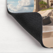 Kasteel van het strand van mogelijkheden muismat (Hoek)