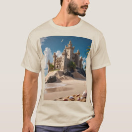 Kasteel van het strand van mogelijkheden t-shirt