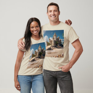Kasteel van het strand van mogelijkheden t-shirt