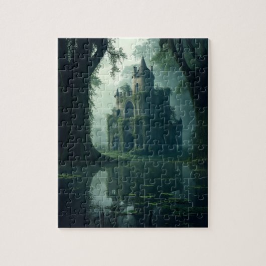 Kasteel van het Verboden Moeras Jigsaw Puzzel (Verticaal)