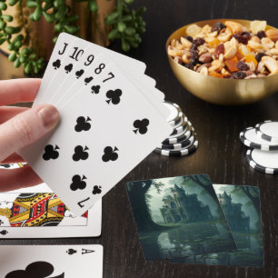 Kasteel van het Verboden Moeras Pokerkaarten