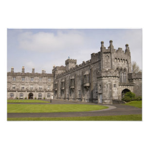 Kasteel van Kilkenny, County Kilkenny, Ierland. Foto Afdruk