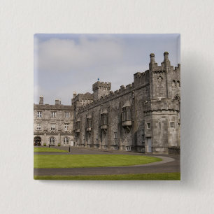 Kasteel van Kilkenny, County Kilkenny, Ierland. Vierkante Button 5,1 Cm