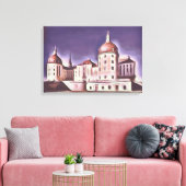 kasteel van Moritz Canvas Afdruk (Insitu (Woonkamer))