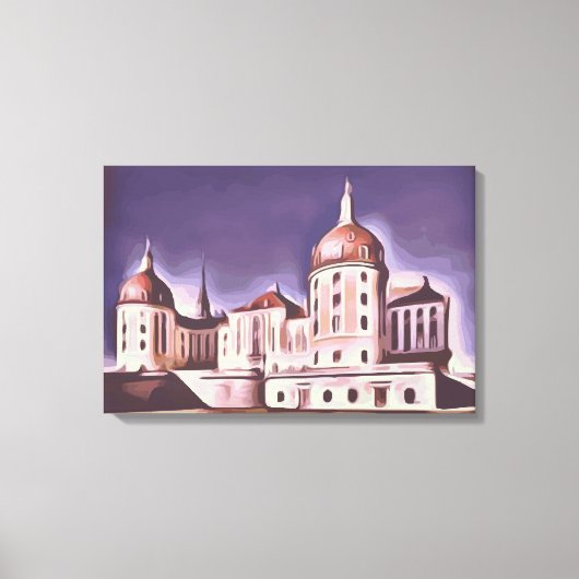 kasteel van Moritz Canvas Afdruk (Voorkant)