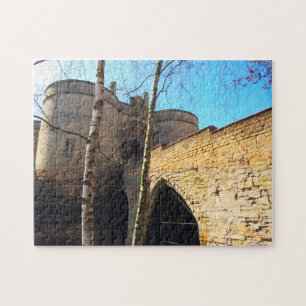 Kasteel van Nottingham. Legpuzzel