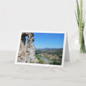 Kasteel van Oude Domeño, Valencia, Spanje Kaart (Voorkant)