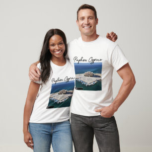 Kasteel van Paphos en Harbour Signature T-shirt