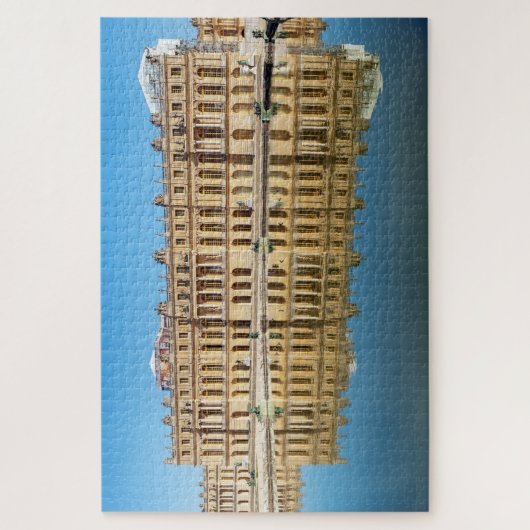 Kasteel van Versailles en weerspiegeling in een vi Legpuzzel (Verticaal)