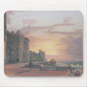 Kasteel van Windsor: North Terrace kijkt naar het Muismat