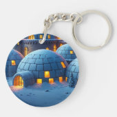 Kasteel van Winter Hearth Sleutelhanger (Achterkant)
