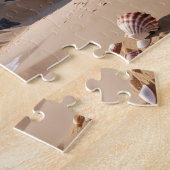 Kasteel vanaf het Strand van Mogelijkheden Legpuzzel (Zijkant)