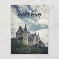 Kasteel Vianden in Vianden Luxemburg