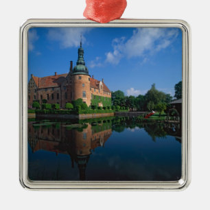 Kasteel Vittskovle, Skåne, Zweden Metalen Ornament