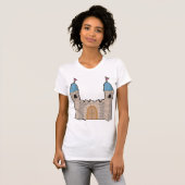 Kasteel vrouwen T-shirt (Voorkant volledig)