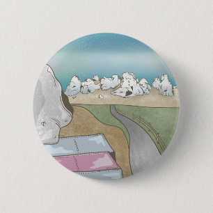 Kasteelheuvel boulderen Nieuw-Zeeland Ronde Button 5,7 Cm