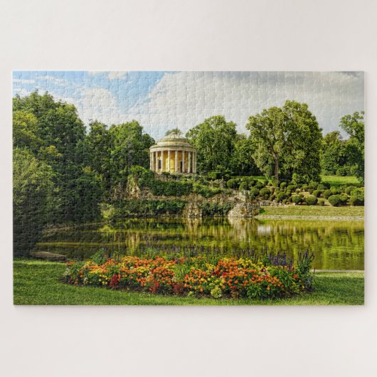 kasteelpark puzzel legpuzzel (Horizontaal)