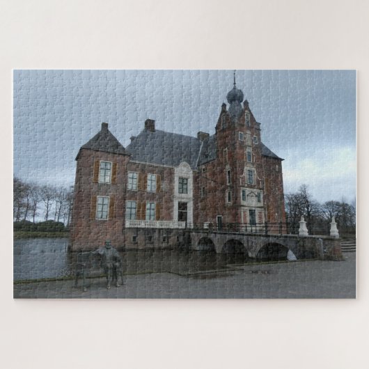 Kasteelpuzzel: Cannenburgh in Vaassen Legpuzzel (Horizontaal)