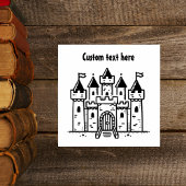 Kasteelstempel Rubberstempel