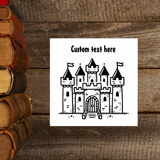 Kasteelstempel Rubberstempel