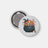 Kastel van giechelen en gummies magneet (Voorkant / Achterkant)