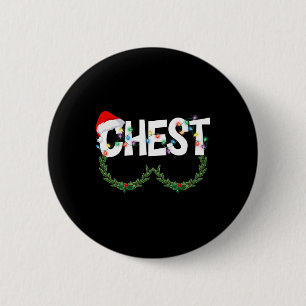 Kasten die met kerstparen overeenkomen ronde button 5,7 cm