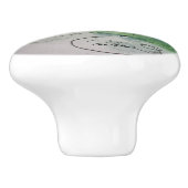 Kasten in de hemel. . . Keramische knop (Zijkant)