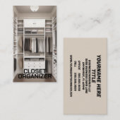 kasteninrichter visitekaartje (Voorkant / Achterkant)