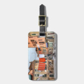 Kastjes op Campo Ruga Bagagelabel (Voorkant verticaal)