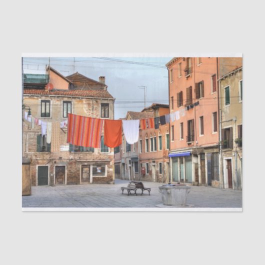 Kastjes op Campo Ruga Tissuepapier (Voorkant)