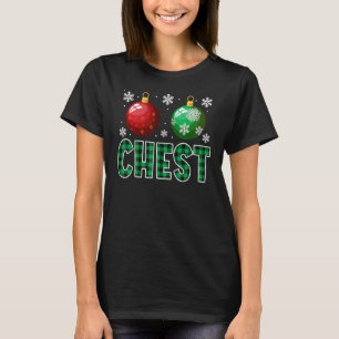 Kastnoten voor kerstkerstfeestjes Koesnoten T-shirt