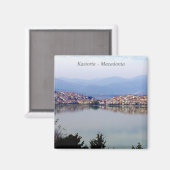 Kastoria - Macedonië Magneet (Voorkant / Achterkant)